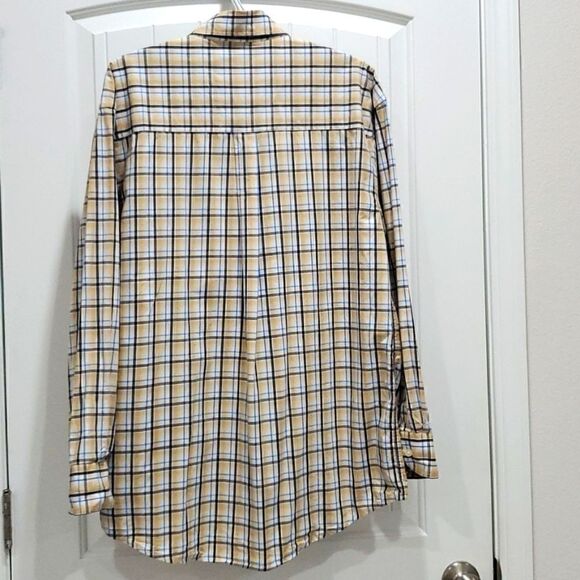 Wrangler, George Strait Cowboy Cut Collection Plaid Shirt, Size Medium - Picture 5 of 6